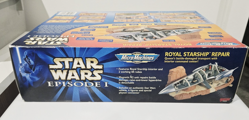 Star Wars Micro Machines Royal Starship Repair Galoob 1999 Episode 1 Sealed - Picture 5 of 6