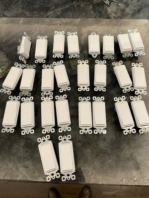 Legrand 15A 120V Single-Pole Switches (x26)  White