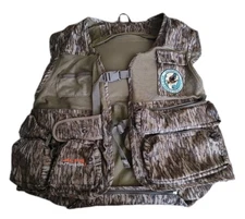 Alps Outdoorz Super Elite Turkey Vest Mossy Oak Bottomlands Camo Size XL EUC