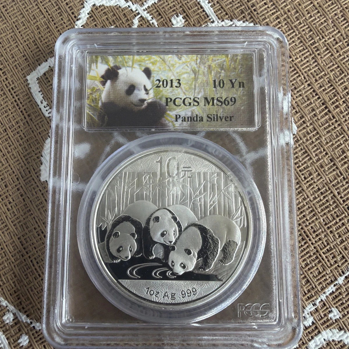 Chinese Panda MS 69 Graded 2013 Silver Bullion Coins for sale | eBay