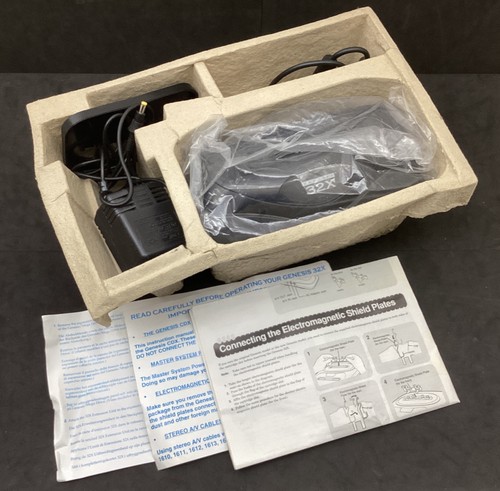 Sega Genesis 32X MK84000 in Box w/ Instructions & Insert Missing Cord & EM Plts - Picture 5 of 11