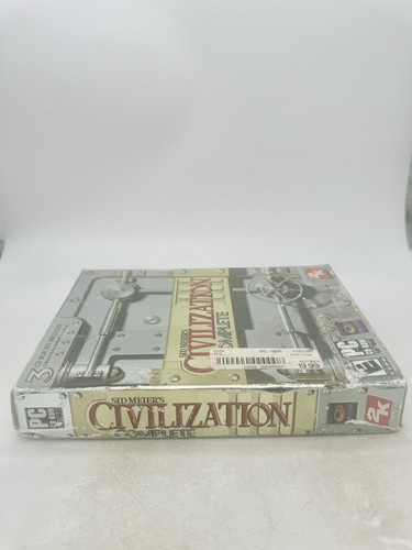 Sid Meiers Civilization III PC 2004 Complete Game Case Manual Excellent Discs - Picture 2 of 6