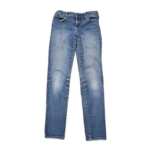 Gap Kids 1969 Mädchen Medium Wash Distressed Super Skinny Leg Denim Jeans Gr. 14