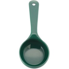 Carlisle 492808 4 oz Forest Green Measure Miser® Solid Portion Spoon