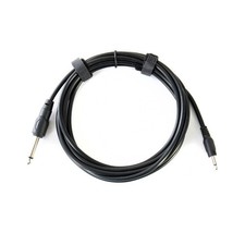 Patchkabel 300cm Schwarz 3,5mm-6,3mm Mono-Kli...