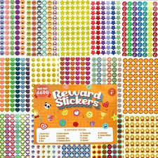 Student Reward Stickers Teacher Essentials, Teacher Supplies 6600Pcs Incentive S