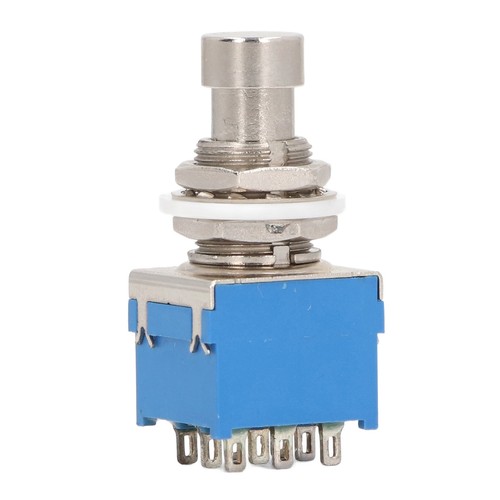 Guitar Effect Pedal Foot Switch 9 Pin 3PDT Push Button True Bypass Guitar Ef HR6 - Picture 21 of 24