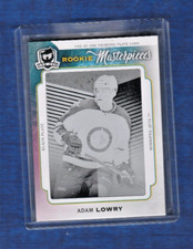 2014-15 Upper Deck The Cup Rookie 1/1 Plate Adam Lowry # ICE-31 Black