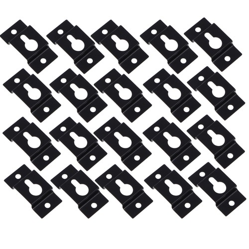 20 Piezas Altavoz Colgante Oficina Cerradura Estantería Ganchos Placas Colgantes - Imagen 9 de 12