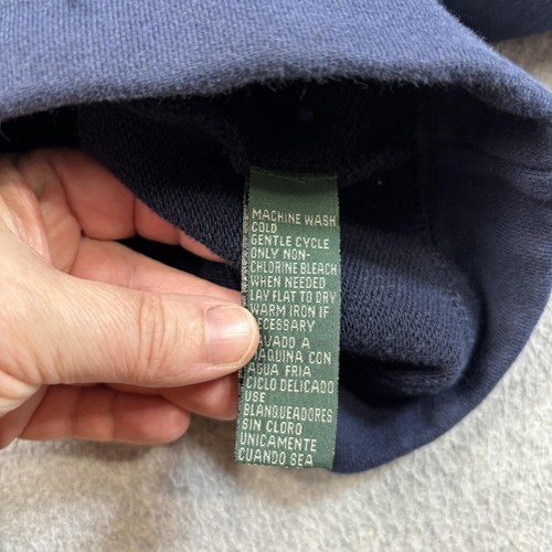 Vintage Ralph Lauren Jacket Womens Large Navy Hood Nautical Academia Heritage - Picture 5 of 14