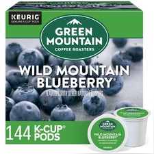Green Mountain Coffee Wild Mountain Blueberry, Keurig K-Cup Pod, 144 unidades