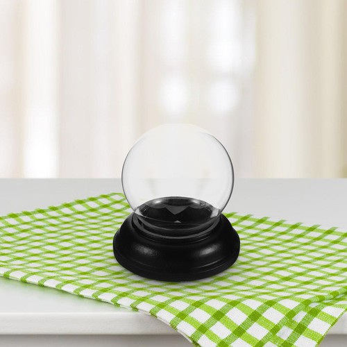 Christmas Snow Globe: Diy Clear Glass Water Globes Keepsake Display Case With - Bild 12 von 12