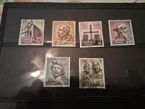SPAIN (3) COMPLETED SETS USED (LOT 261) - Picture 2 of 3