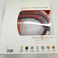 Speaker Cable Model No.  SOLSTICE8 1.5M WIREWORLD from JAPAN