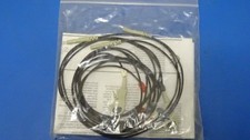AMC patient cables adapters and 3 leadwires LW-3090R48/3A 0.06 DIN TO PINCH, 48"
