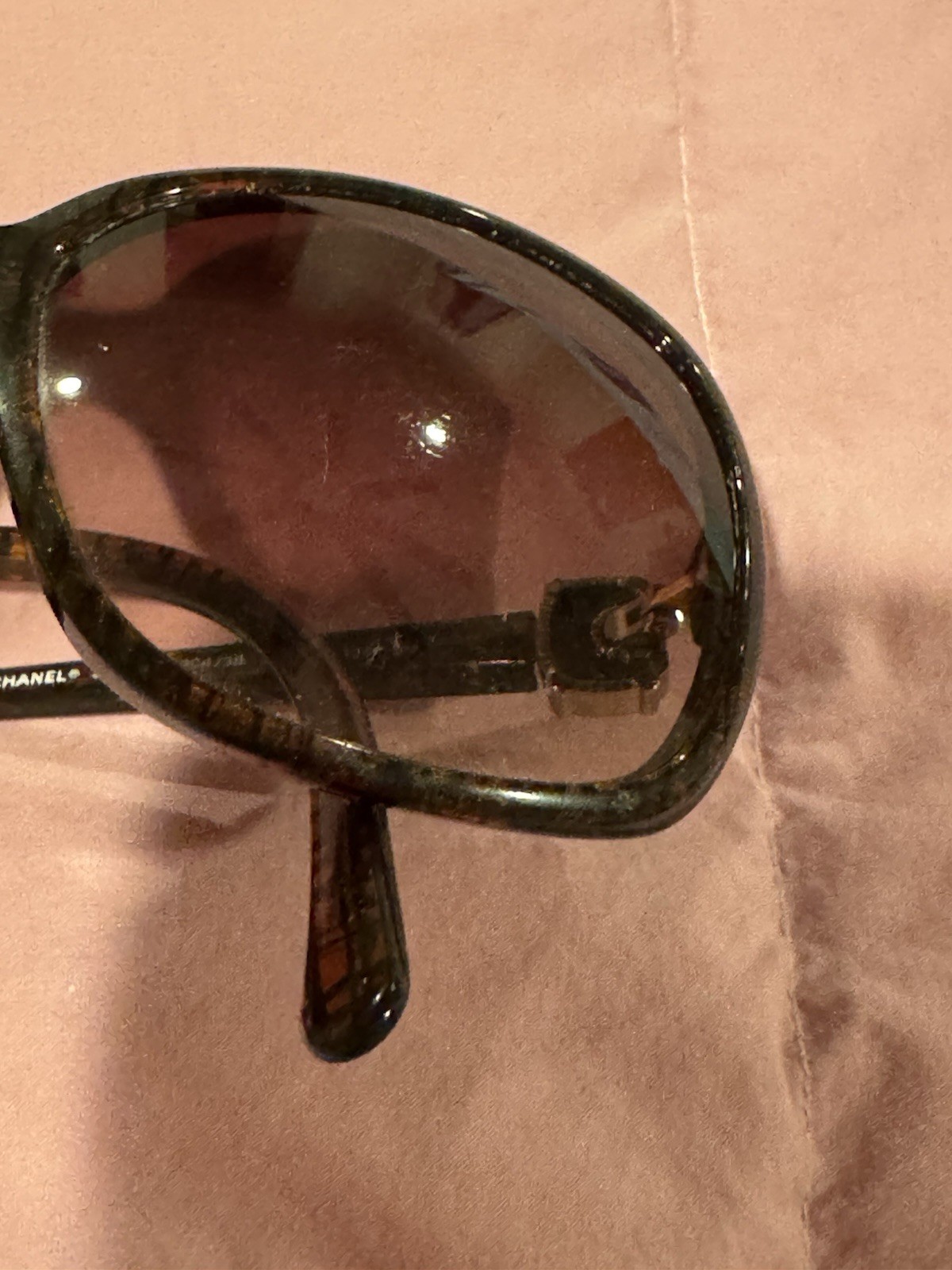 Chanel Sunglasses Tortoise Shell - image 3