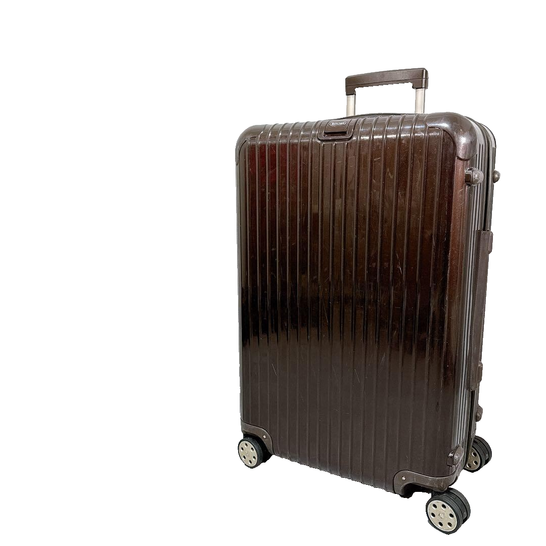 Rimowa Salsa Deluxe 78L Brown 4 wheels Carry Case Suitcase USED | eBay
