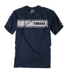 Factory Effex 22-87228 Yamaha Speed Block Premium T-Shirt 2XL Navy