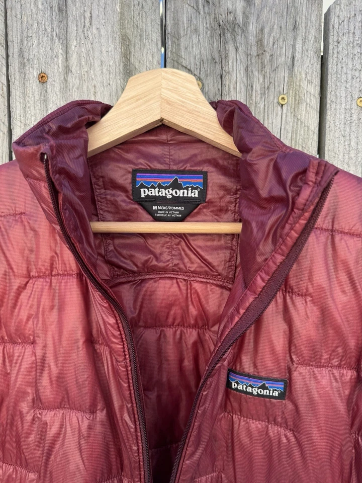 Patagonia Micro Puff Jacket - Mens - Medium - Oxide Red - Fall 2018 - Image 4 of 4