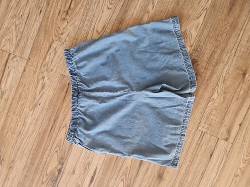 Orvis Blue Chambray Shorts M UK 14 16 Stretch Denim Summer Pockets Holiday - Picture 18 of 18