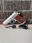Vintage Sega Genesis Light Gun Silver Pistol 3rd Party Controller