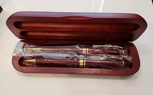Air Nation Guard HOMETOWN HEROES Pen Pencil Set Wood Box ANG - Picture 5 of 5