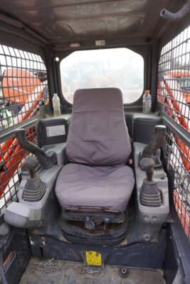 2014 and Up KUBOTA SKID LOADER, Excavator Seat Covers in GRAY Endura