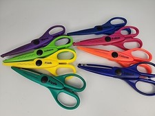 Lot of 8 Decorative Edge Scissors Scrapbooking Paper Trimming Crafts Unbranded