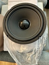 Goldwood Sound GW-8028 Rubber Surround 8" Woofer 190 Watts 8Ohm Speaker,Black