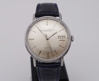 Vintage IWC Herrenuhr ca. 1960er Jahre Automatik in Stahl!