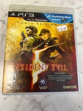 Resident Evil 5 Gold Edition for PS3 Playstation 3 in case. Tested and Working.