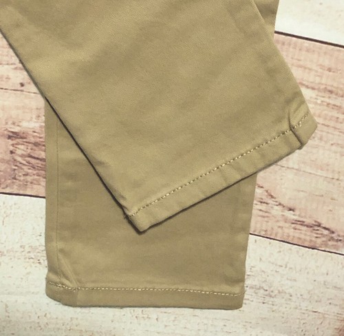 Childrens Place Girls Pants Sz 5 Khaki Slim Stretch Fabric 2 Pockets NWT LBB76 - Picture 3 of 5