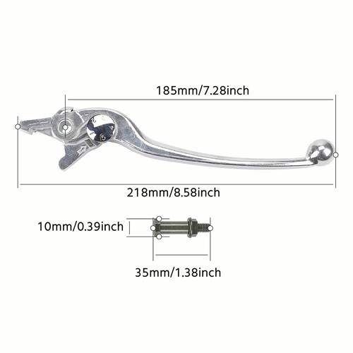 Front Brake Levers For BONNEVILLE T100/T120 TIGER 800/1050/1200 SPRINT ST/RS/GT - Picture 2 of 20