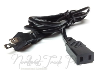 Cavo Alimentazione CA Per Roland HP-300 HP-2700 &ndash; 8 Piedi &ndash; 2 Pin &ndash; Certificato UL
