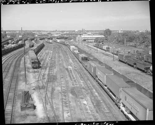 Original Negative C&O Freight Yard (Fulton) Richmond VA 1975 Chesapeake Ohio