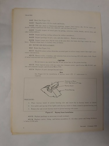 Beech 18 B.F. Goodrich Volpar Manual 864 Installation Maint. Overhaul Original - Picture 7 of 12