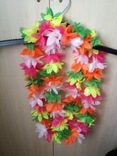 2 colourful hawaien leis - garlands