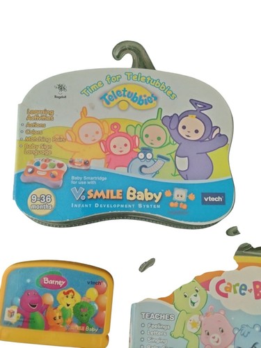 VTech Smile (6) Barney Teletubbies Care Bear Backyardigans Einstein New Used Mix - Picture 4 of 9