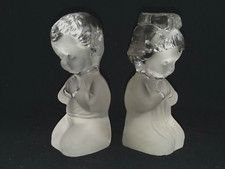 Viking Glass Frosted Praying Hands Iceberg Paperweight — listing 2