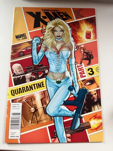 Uncanny X-men #532 Extremely Rare Newsstand Variant 2011 Emma Frost Cover, Land!