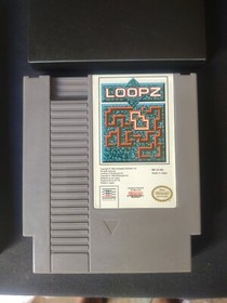 Loopz For NES With Instruction Book An All