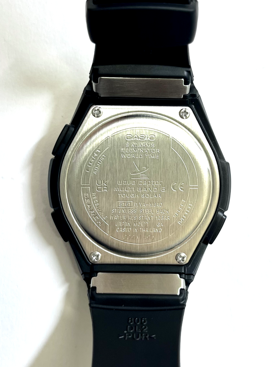 Casio WAVE CEPTOR WVA-M640B-1A2JF Watch From Japan NEW