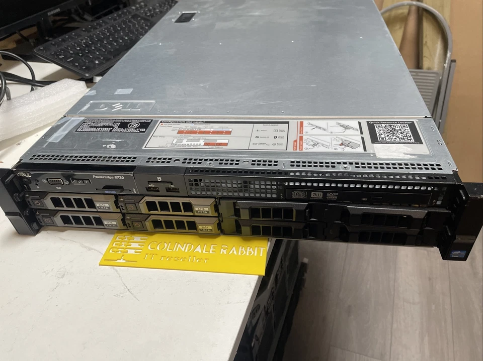 Dell PowerEdge R720 Xeon 2*E5-2670 320GB 8*4TB 4tb SAS Perc H710 rail KIT 32tb - Image 2 of 4