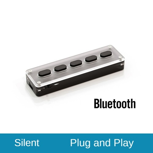 5 Tasten, Benutzerdefinierte Tastatur, Makro, Programmierbare Bluetooth-Tas3885 - Bild 4 von 9