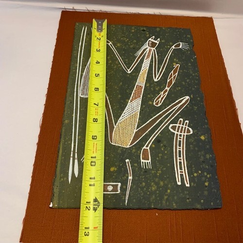 Pintura artística aborigen australiana de colección Injalak papel MIMI Andy Wood Kunwinjku - Imagen 13 de 23