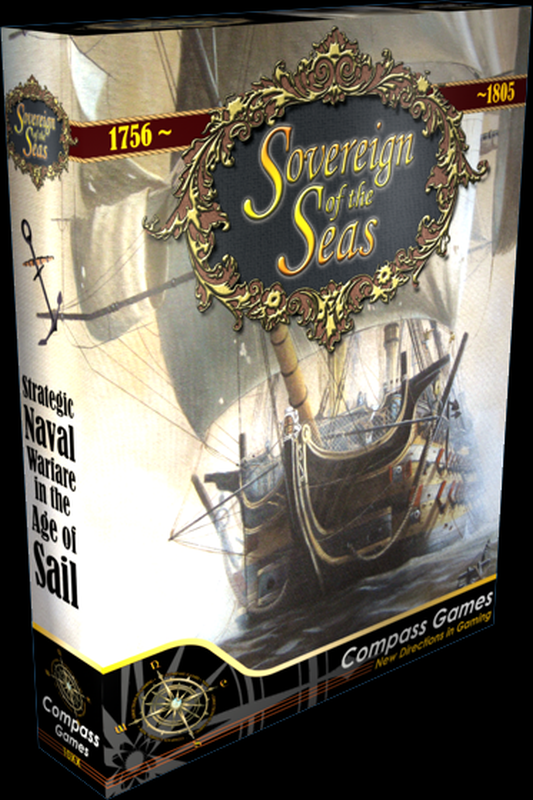 Compass Games Sovereign of the Seas Strategic Naval Warfare In The Age
