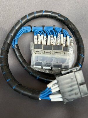 Block skip switch from 2-9 with wire AH165-SL with number (8 pieces)