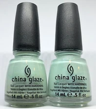 China Glaze Nail Polish Keep Calm Paint On 1146 Sea Foam Green Lacquer