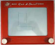 Vintage Etch A Sketch "Another Creation by OHIO ART" No. 505 c1960-1962 Works 2