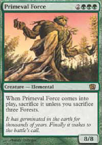 PRIMEVAL FORCE X4 4 4X 8th Edition MTG Magic the Gathering Cards DJMagic - Picture 1 of 1